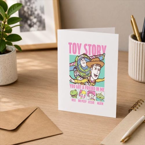 Disney Pixar Toy Story Characters You Got A Friend In Me Greeting Card 3 Disney Pixar Toy Story Characters You Got A Friend In Me Greeting Card