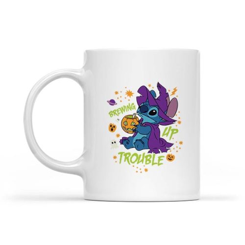 Disney Stitch Halloween Witch Costume Brewing Up Trouble Mug 1 Disney Stitch Halloween Witch Costume Brewing Up Trouble Mug