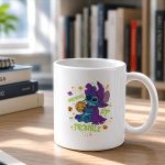 Disney Stitch Halloween Witch Costume Brewing Up Trouble Mug
