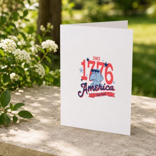 Disney The Muppets Sam Eagle Usa 250th Anniversary America Since 1776 Greeting Card 2 Disney The Muppets Sam Eagle Usa 250th Anniversary America Since 1776 Greeting Card