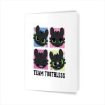 Dreamworks Dragons Team Toothless Expressions Greeting Card