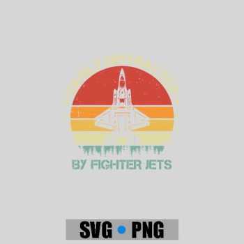 Easily Distracted By Fighter Jet F35 Lightning PNG SVG