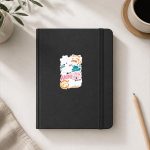 Eat Sleep Anime Repeat Cute Sticker