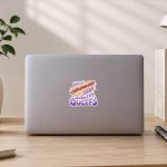 Eatin Beef Blastin Queefs Hotdog Embarrassing Sticker