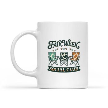 Fair Week Social Club Camping Chair Fair Farm Life Crew Mug
