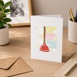 Feelin Cute Might Clog Toilet Later Inappropriate Greeting Card
