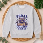Feral Cousin Crew Girls Vintage PNG SVG