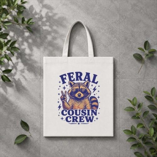Feral Cousin Crew Girls Vintage PNG SVG