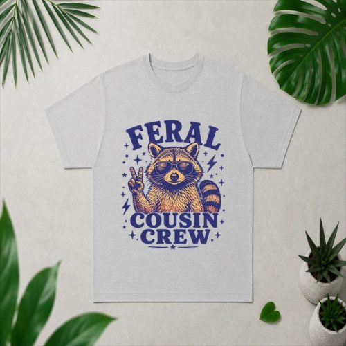 Feral Cousin Crew Girls Vintage PNG SVG