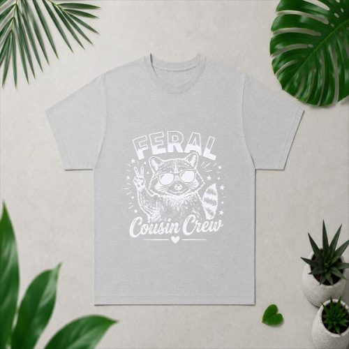 Feral Cousin Crew Girls Vintage PNG SVG