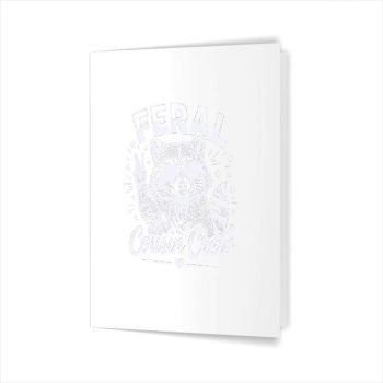 Homepage 42 Feral Cousin Crew Girls Vintage Greeting Card