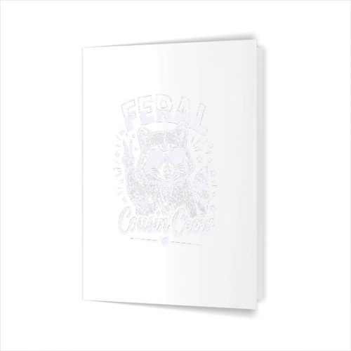 Feral Cousin Crew Girls Vintage Greeting Card 1 Feral Cousin Crew Girls Vintage Greeting Card