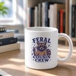 Feral Cousin Crew Girls Vintage Mug