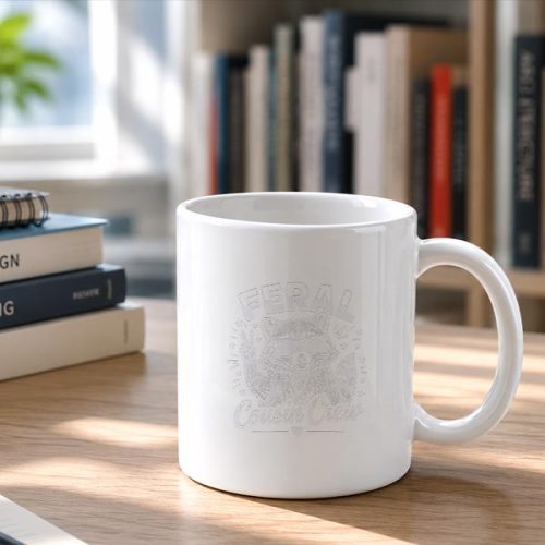 Feral Cousin Crew Girls Vintage Mug