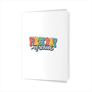 Homepage 52 First Day Of School Teacher Girls Back To School Greeting Card