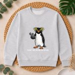 Flight Was Never An Option Rockhopper Penguin Gun Meme PNG SVG