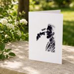 Frankenstein Boop Vintage Greeting Card