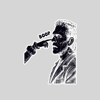 Homepage 128 Frankenstein Boop Vintage Sticker