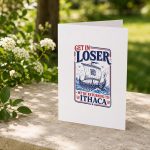 Get In Loser Returning To Ithaca Greek Mythology Greeting Card