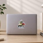 Golf Cart We Ride At Dawn Frog Golf Sticker