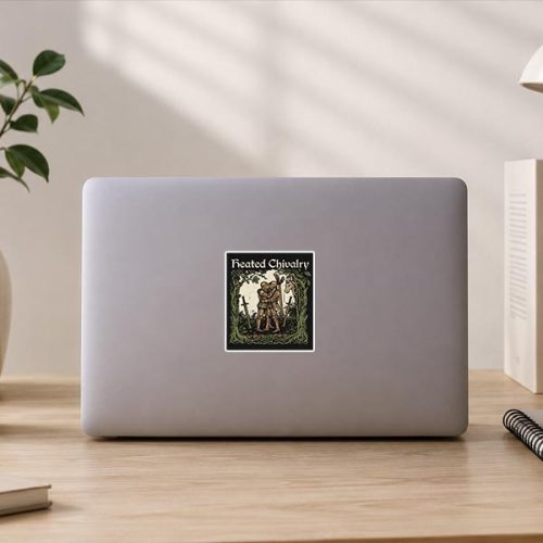 Heated Chivalry Vintage Sticker 3 Heated Chivalry Vintage Sticker