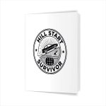 Hill Start Survivor Manual Transmission Car Greeting Card