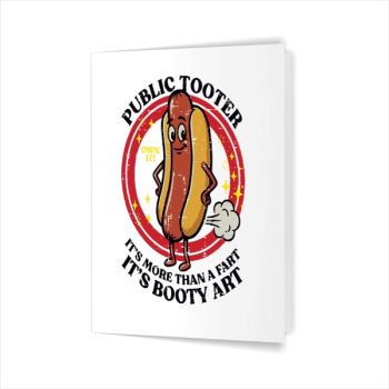Homepage 64 Hotdog Public Tooter More Than Fart Inappropriate Greeting Card