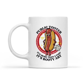 Hotdog Public Tooter More Than Fart Inappropriate Mug