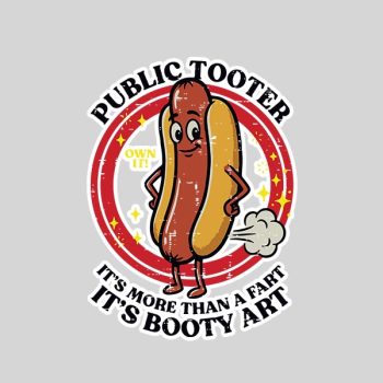 Homepage 158 Hotdog Public Tooter More Than Fart Inappropriate Sticker