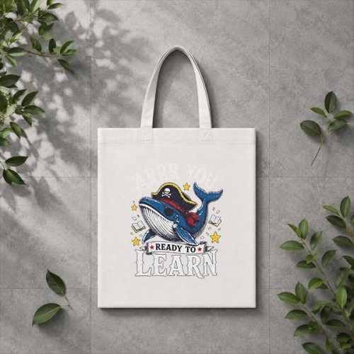 Humor Pirate Teacher Whale Arrr You Ready To Learn PNG SVG