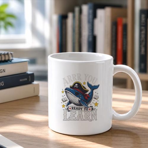 Humor Pirate Teacher Whale Arrr You Ready To Learn Mug 2 Humor Pirate Teacher Whale Arrr You Ready To Learn Mug