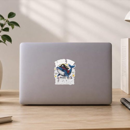Humor Pirate Teacher Whale Arrr You Ready To Learn Sticker 3 Humor Pirate Teacher Whale Arrr You Ready To Learn Sticker
