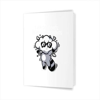 I Am Someones Intrusive Thoughts Greeting Card