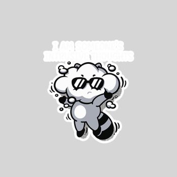 Homepage 84 I Am Someones Intrusive Thoughts Sticker