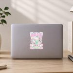 I Have To Say Weird Stuff Skeleton Nurse Pastel Goth Sticker
