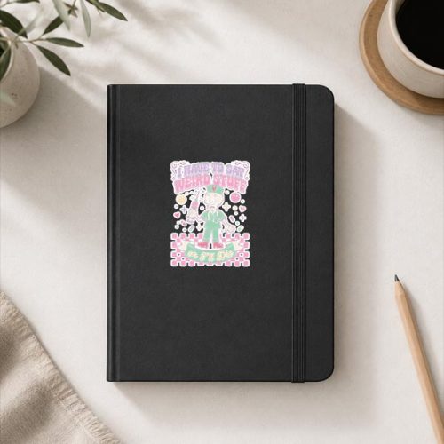 I Have To Say Weird Stuff Skeleton Nurse Pastel Goth Sticker 4 I Have To Say Weird Stuff Skeleton Nurse Pastel Goth Sticker