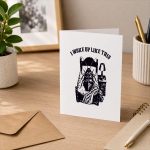 I Woke Up Like This Kafka Metamorphosis Literature Greeting Card
