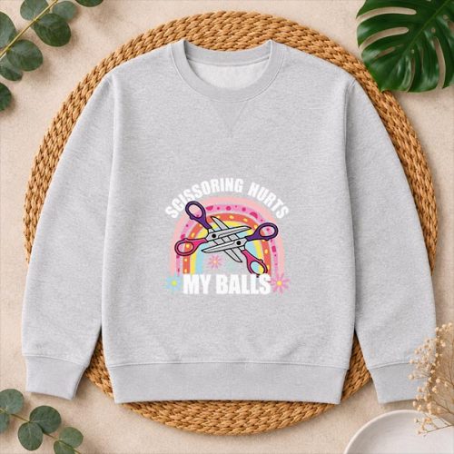 Inappropriate Scissoring Hurts My Balls PNG SVG