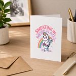 Ing In Weird Places Embarrassing Greeting Card