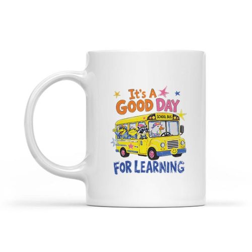 Its A Good Day For Learning Back To School School Bus Mug 1 Its A Good Day For Learning Back To School School Bus Mug