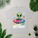 Its My Cute Alien Ufo Ship In Space Alien PNG SVG