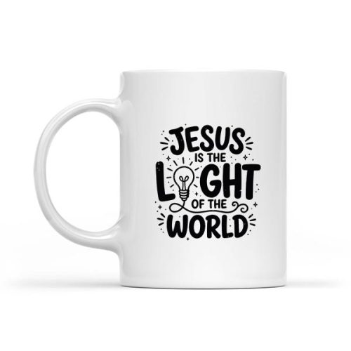 Jesus Is The Light Of The World John 8 12 Vbs Illumination Mug 1 Jesus Is The Light Of The World John 8 12 Vbs Illumination Mug