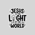 Jesus Is The Light Of The World John 8 12 Vbs Illumination Sticker