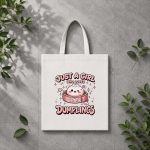 Just A Girl Who Loves Dumplings Dumpling Stress Ball PNG SVG