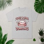 Just A Girl Who Loves Dumplings Dumpling Stress Ball PNG SVG