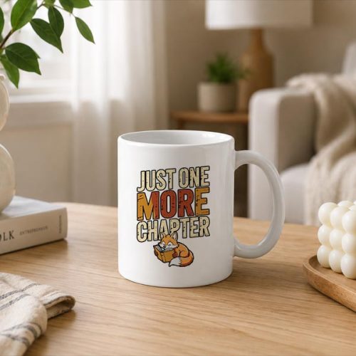 Just One More Chapter Reading Book Bookworm Mug 3 Just One More Chapter Reading Book Bookworm Mug