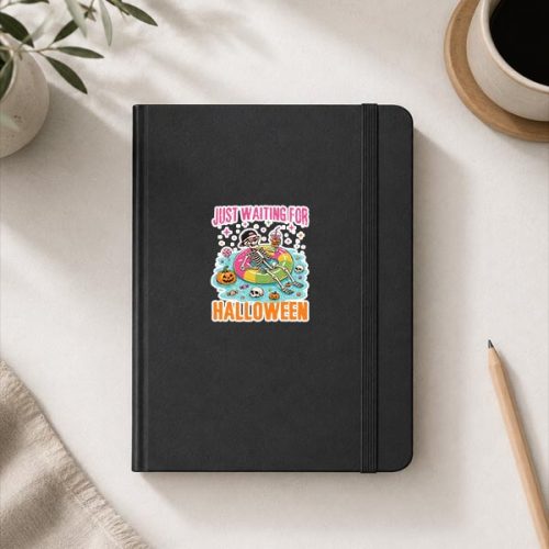 Just Waiting For Halloween Spooky Summer Skeleton Sticker 4 Just Waiting For Halloween Spooky Summer Skeleton Sticker