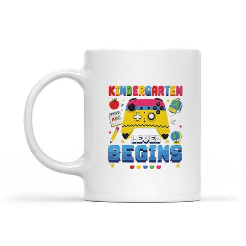 Kindergarten First Day Of Kindergarten Gaming School Mug 1 Kindergarten First Day Of Kindergarten Gaming School Mug