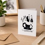 Laufey Presents Matter Of Time Greeting Card