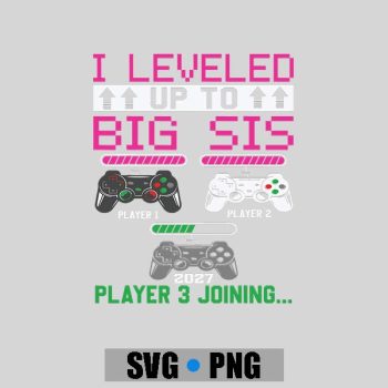 Homepage 105 Leveled Up To Big Sister Again 2027 Promoted To Big Sister PNG SVG